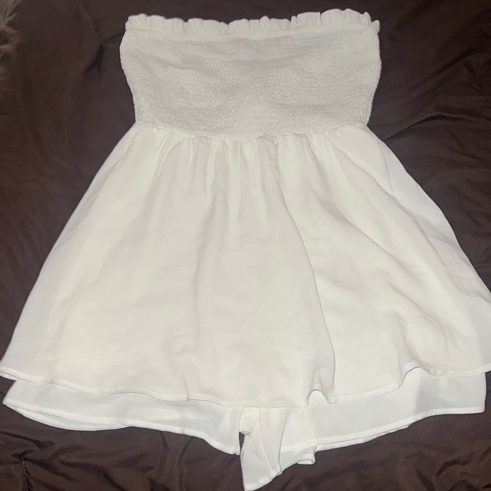 Strapless Romper